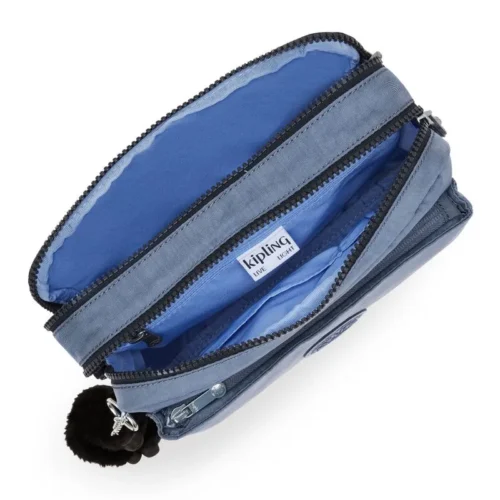 Bolsa Kipling Abanu M azul - Imagem 5