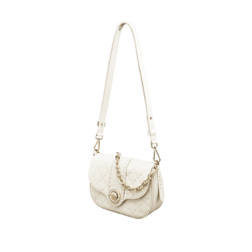 Bolsa Victor Hugo Lock Messenger Catena Elos VH Small cristal hue - Image 2