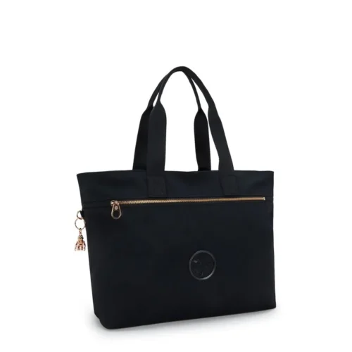 Bolsa Kipling Colissa Zip Preto - Imagem 3
