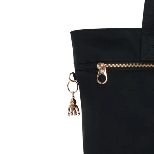 Bolsa Kipling Colissa Zip Preto - Imagem 4