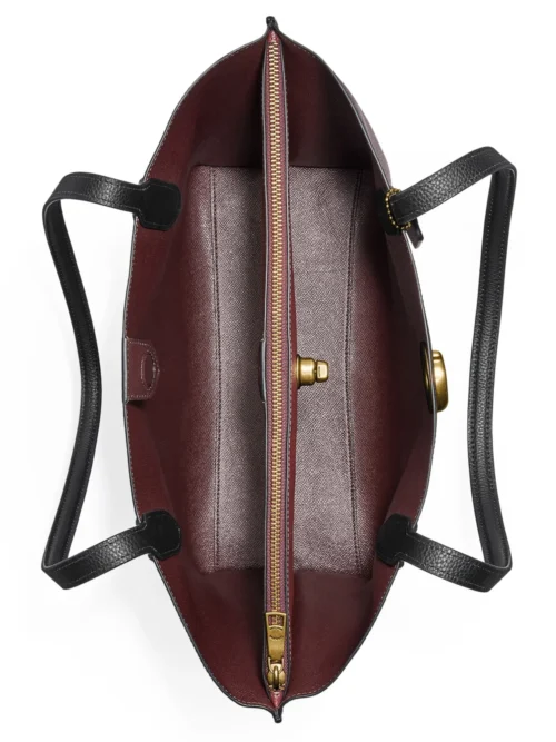 Bolsa Coach Willow Tote preta - Imagem 4