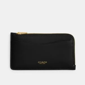 Porta-Cartões Coach New York Zip preto