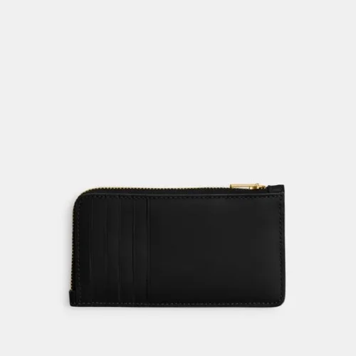 Porta-Cartões Coach New York Zip preto - Image 2