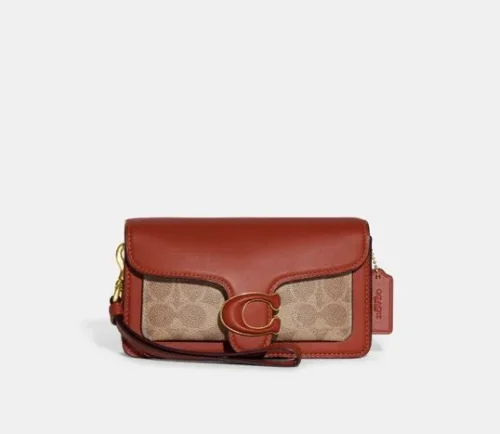 Bolsa Coach Tabby Wristlet Signature