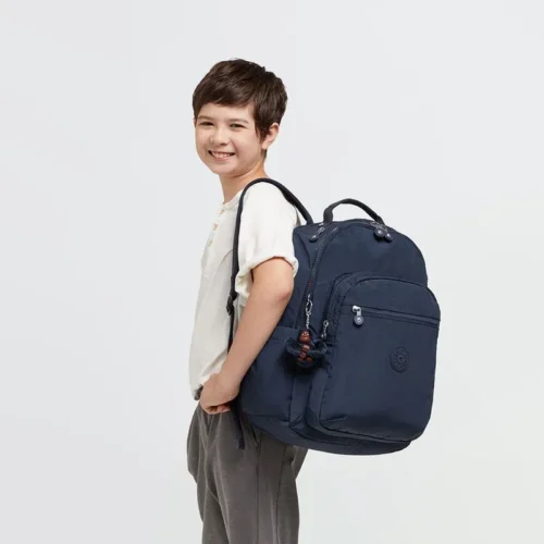 Mochila Kipling Seoul Azul - Imagem 7