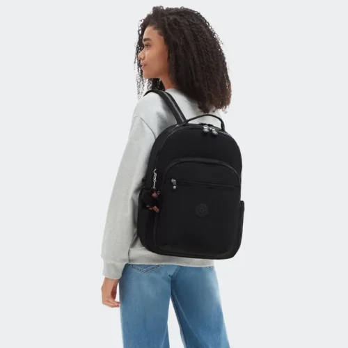 Mochila Kipling Seoul Lap Preto - Image 5