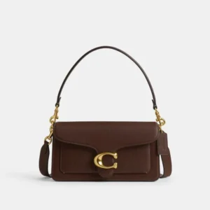 Bolsa Coach Tabby Shoulder 26 - Marrom Escuro