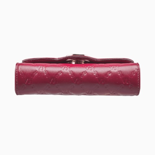 Bolsa Victor Hugo Lock Clutch cereja - Imagem 3