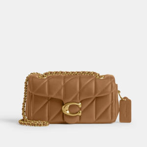 Bolsa Coach Tabby Shoulder 20 Quilting Caramelo