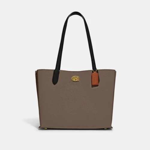 Bolsa Coach Willow Tote Marrom