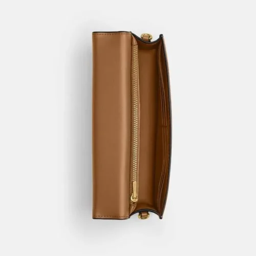 Bolsa Coach Evie Long Wallet with Chain - Imagem 4