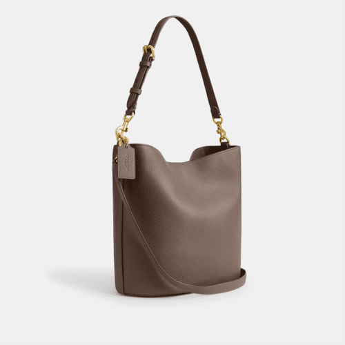 Bolsa Coach Willow Soft Bucket marrom - Image 3