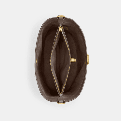 Bolsa Coach Willow Soft Bucket marrom - Image 5