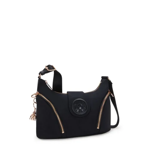 Bolsa Kipling Sera M Preto - Imagem 4