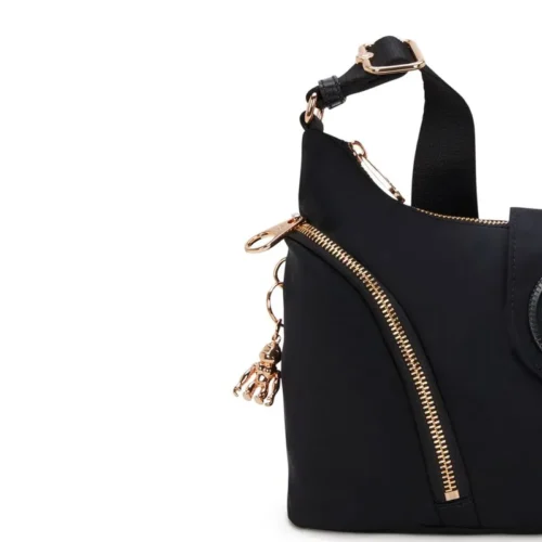 Bolsa Kipling Sera M Preto - Imagem 5