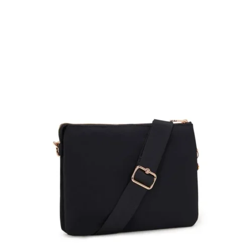 Bolsa Kipling Riri L Zip Preto - Imagem 2