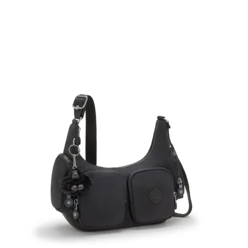 Bolsa Kipling Rikka S Preto - Imagem 3
