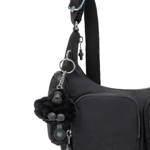 Bolsa Kipling Rikka S Preto - Imagem 4