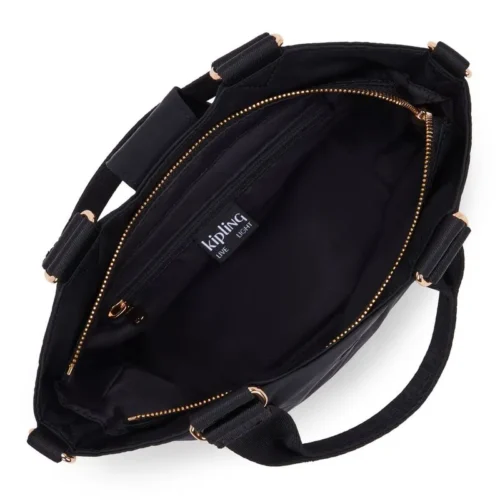 Bolsa Kipling Recicely S Preto - Imagem 3