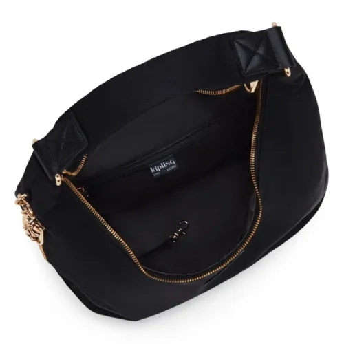 Bolsa Kipling Eanna Zip Preto - Imagem 3