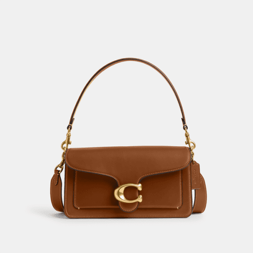 Bolsa Coach Tabby Shoulder 26 - Caramelo