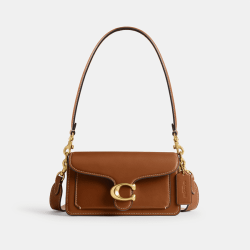Bolsa Coach Tabby Shoulder 20 - Caramelo