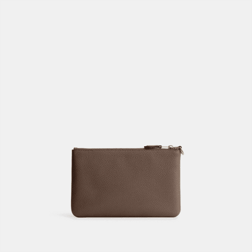 Bolsa De Mão Coach Small Wristlet marrom - Image 2