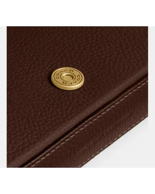 Bolsa Coach Mila crossbody maple - Imagem 7