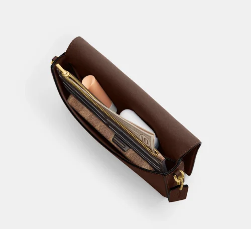 Bolsa Coach Mila crossbody maple - Imagem 4