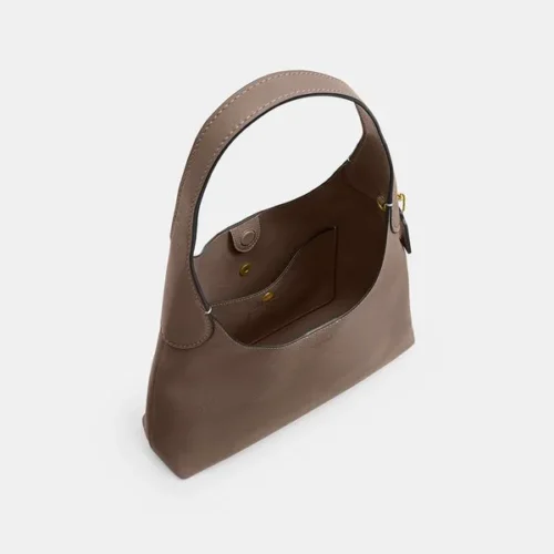 Bolsa Brooklyn Shoulder 28 dark stone - Imagem 2