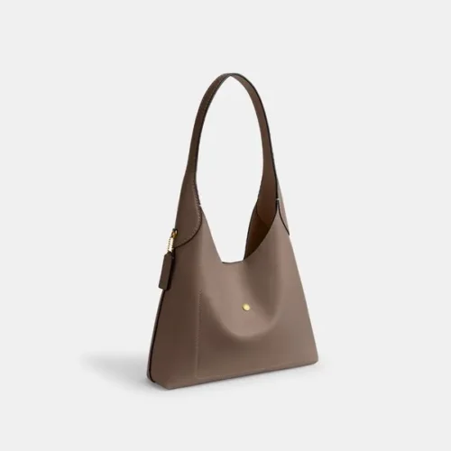 Bolsa Brooklyn Shoulder 28 dark stone - Imagem 3