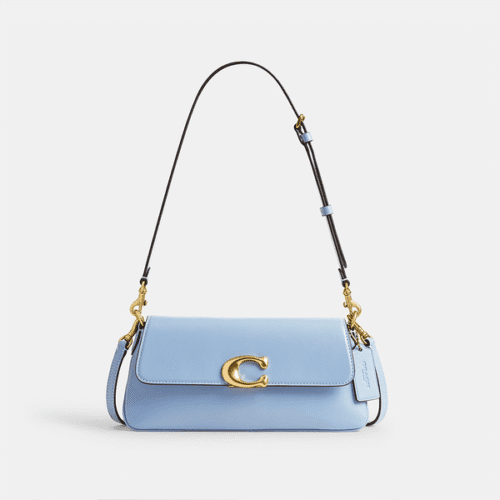 Bolsa Coach Jet Shoulder azul