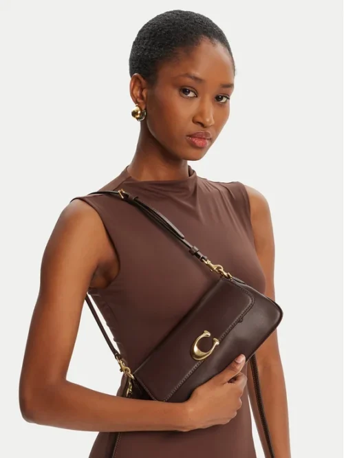 Bolsa Coach Jet shoulder marrom - Imagem 2