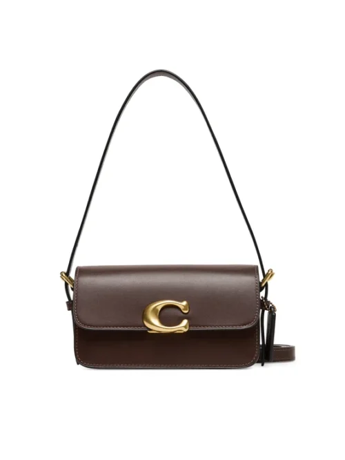 Bolsa Coach Zoe shoulder marrom