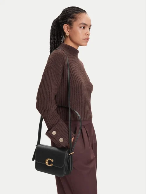 Bolsa Coach Sage Shoulder black - Imagem 2