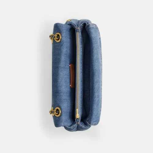 Bolsa Coach Tabby Shoulder 26 Quilting Denim - Imagem 3