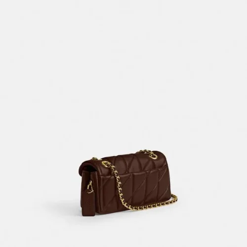 Bolsa Coach Tabby Shoulder 20 Quilting marrom - Imagem 2
