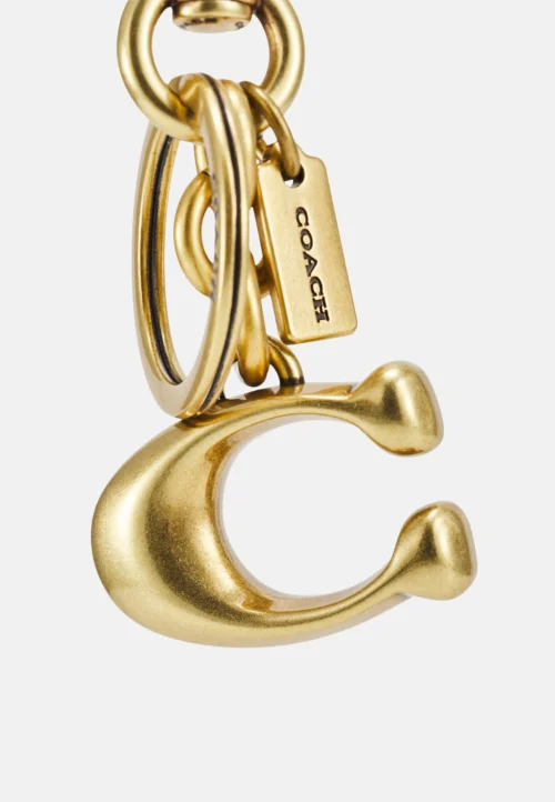 Chaveiro C Coach - Dourado - Imagem 3