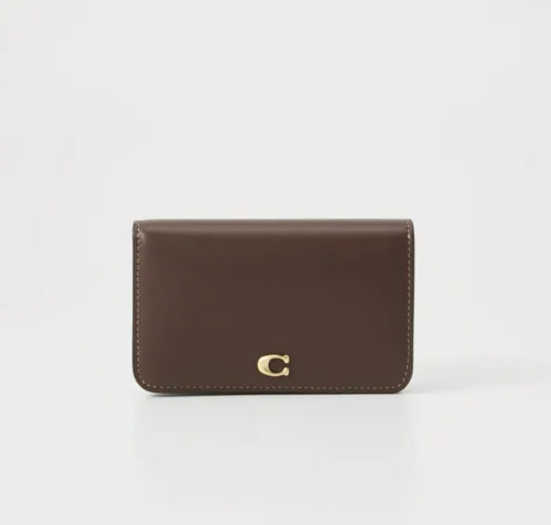 Porta Cartões Coach Essential Slim mapple