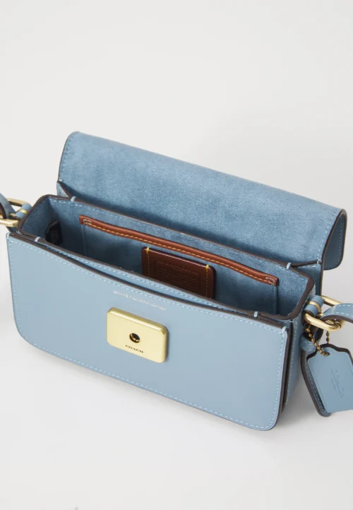 Bolsa Coach Zoe shoulder Azul - Imagem 2
