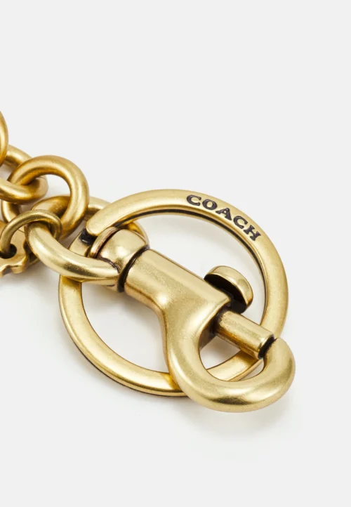 Chaveiro C Coach - Dourado - Imagem 2