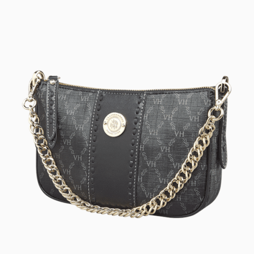 Bolsa Victor Hugo Charli Elos preta - Imagem 2