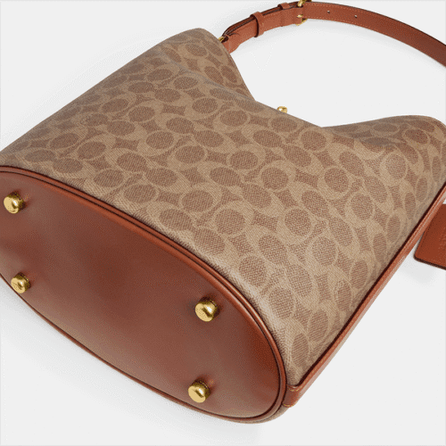 Bolsa Coach Willow Soft Bucket Signature - Imagem 3