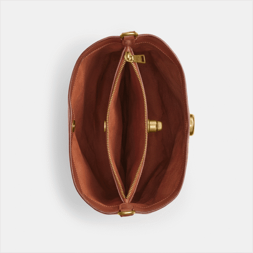 Bolsa Coach Willow Soft Bucket Signature - Imagem 4