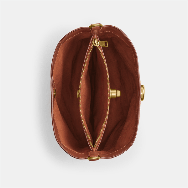 Bolsa Coach Willow Soft Bucket Signature - Imagem 4
