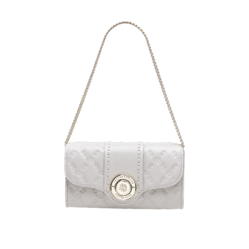 Bolsa Victor Hugo Lock Clutch dolphin
