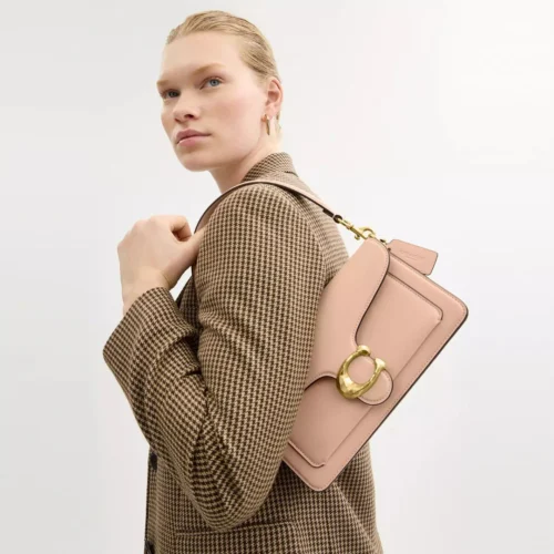 Bolsa Coach Tabby 26 cream