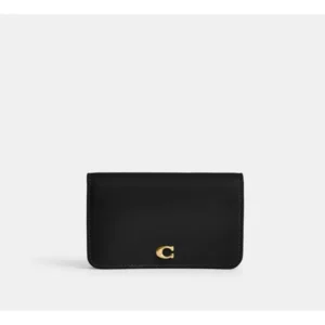 Porta-Cartões Coach Essential Slim preto