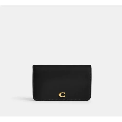 Porta-Cartões Coach Essential Slim preto