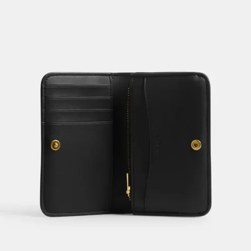 Porta-Cartões Coach Essential Slim preto - Imagem 2